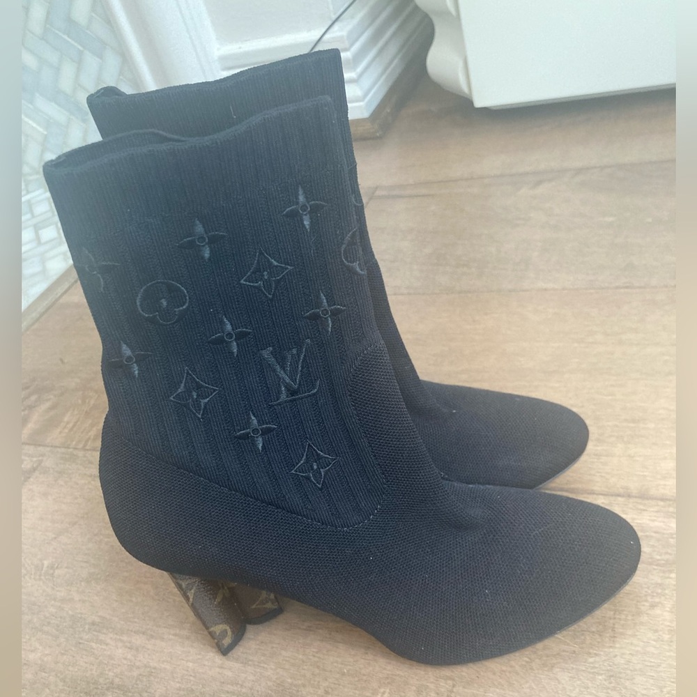 Louis Vuitton silhouette ankle boots - Picture 3 of 5